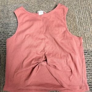 Women's Sleeveless Pink Top